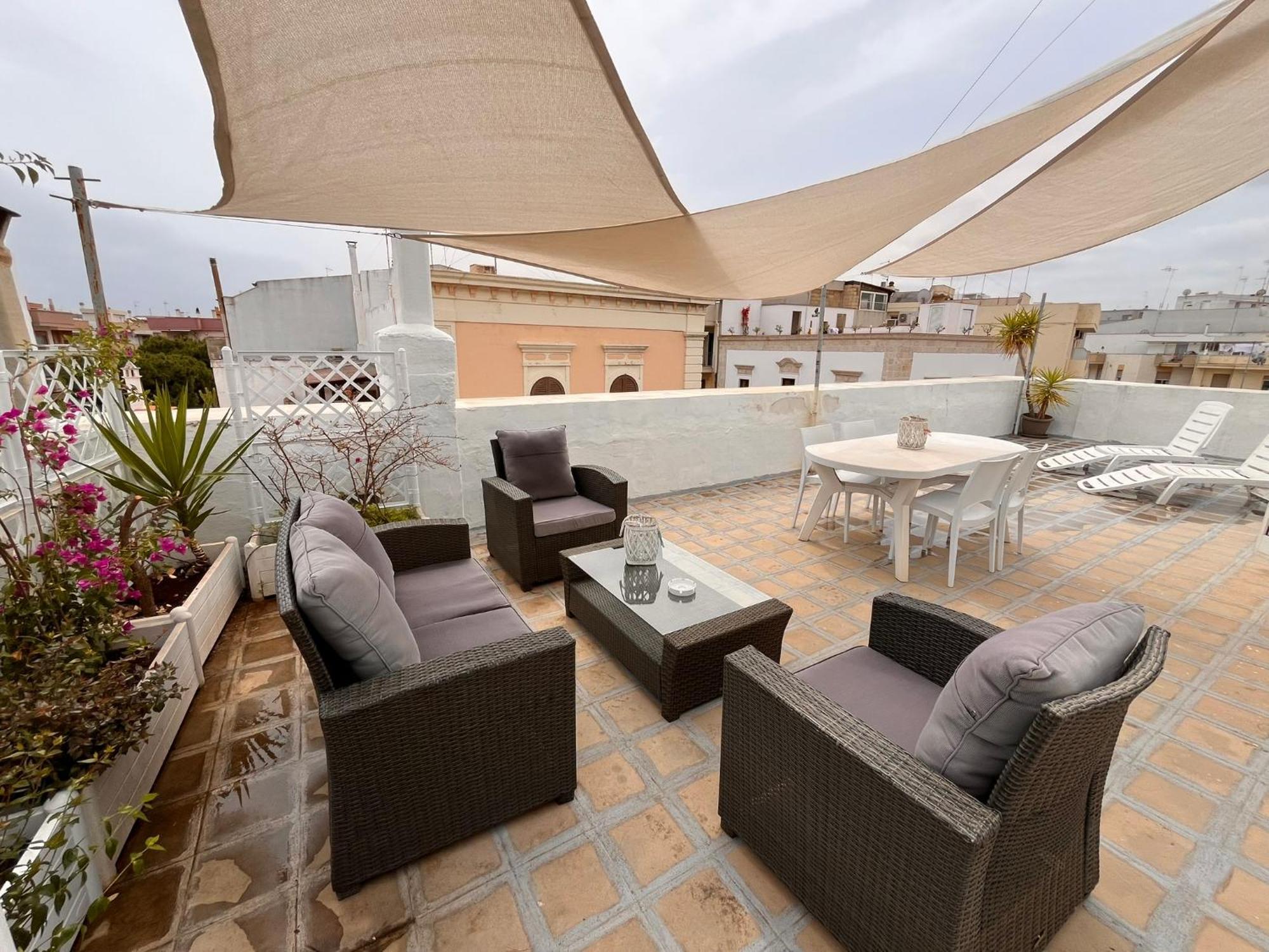 פולינאנו א מארה Vele Bianche Cosy Home Con Terrazza מראה חיצוני תמונה